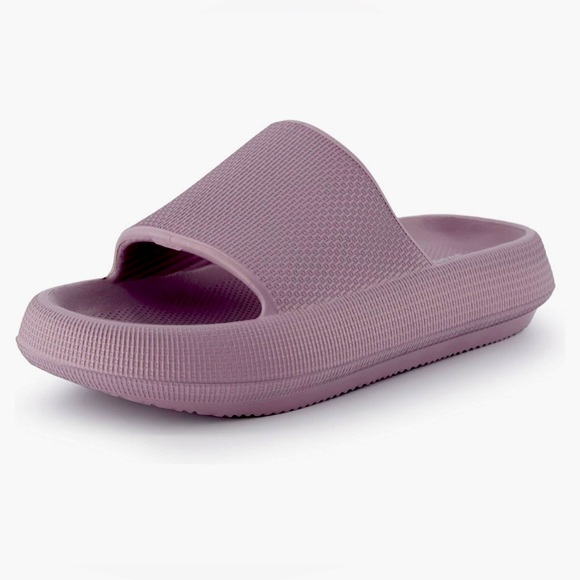 Cushionaire Slides- Purple - Picture 1 of 3